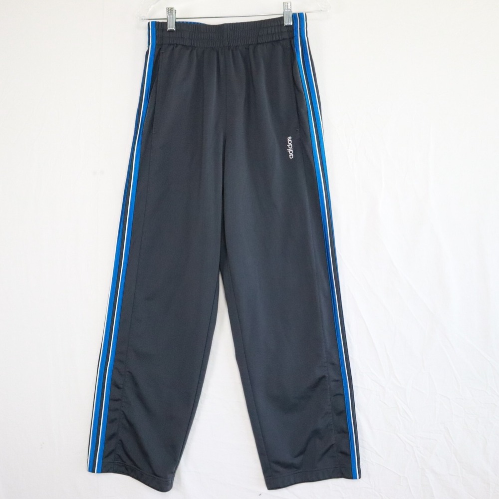 Adidas Pants Mens Small Sweat Activewear Track Gym Training Sports Athletic Gray - Picture 1 of 7